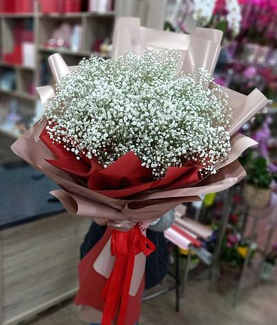Букет цветов из: Гипсофила в Мундыбаш