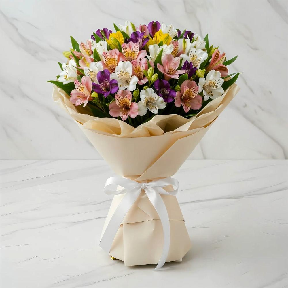 Букет цветов из: Альстромерии в Мундыбаш