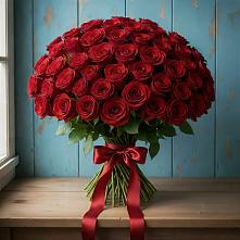 Букет Красные розы Блэк Меджик в Мундыбаш
