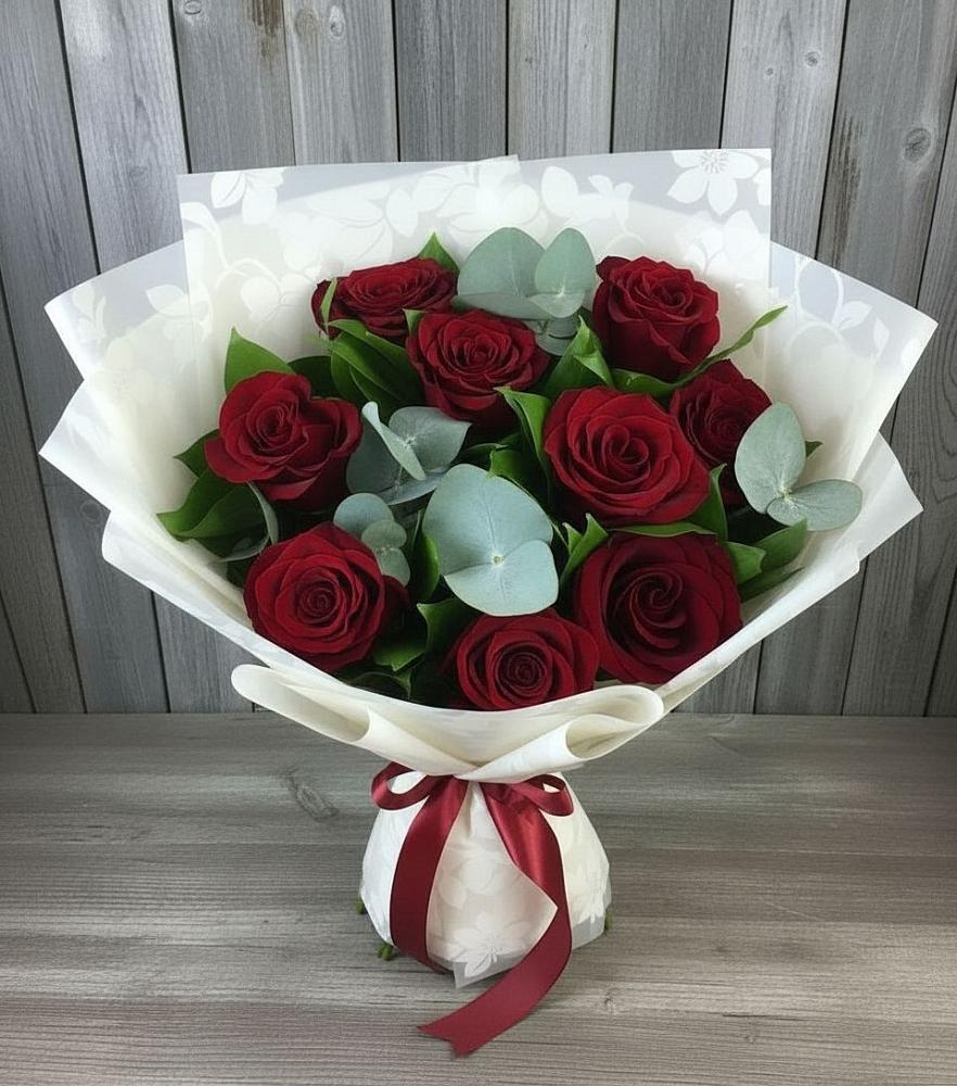 Букет цветов из: Розы в Мундыбаш