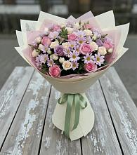Букет цветов из:  Розы и Хризантемы #REPLACE_PRED# Мундыбаш