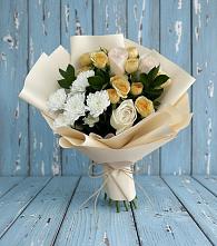 Букет цветов из:  Розы и Хризантемы в Мундыбаш