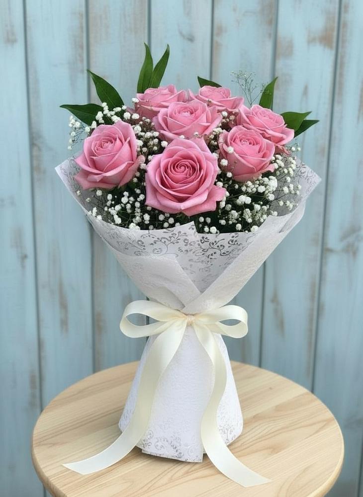 Букет цветов из: Розы в Мундыбаш