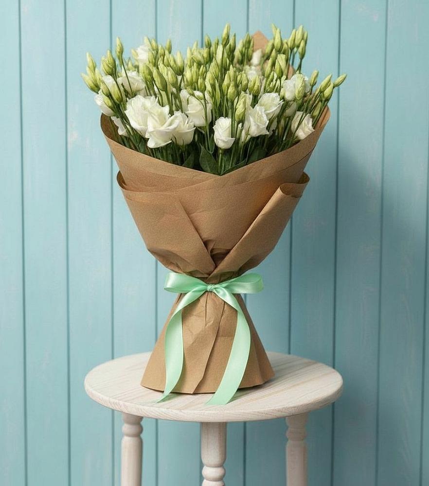 Букет цветов из: Лизиантусы в Мундыбаш