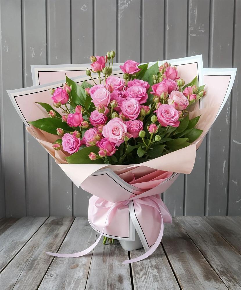 Букет Розовый кустик в Мундыбаш