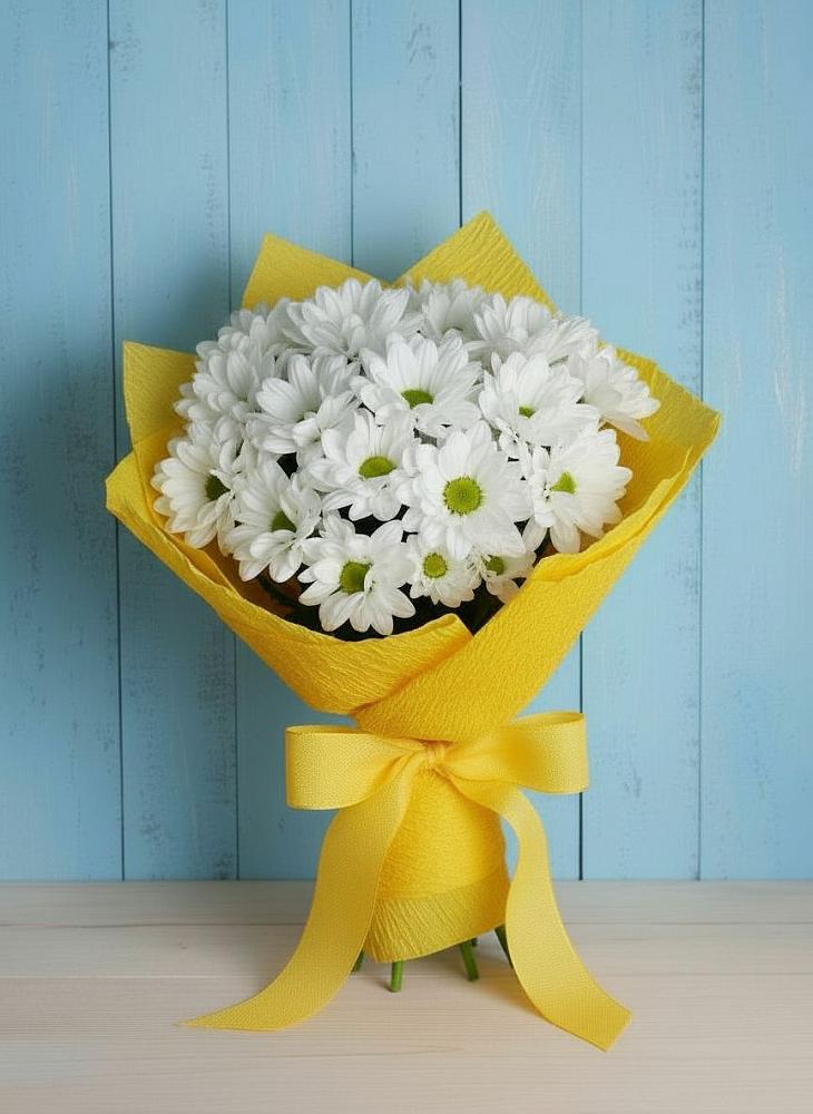 Букет цветов из: Хризантемы в Мундыбаш