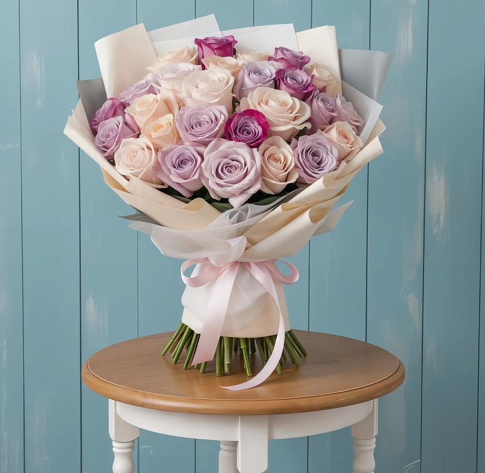 Букет цветов из: Розы в Мундыбаш