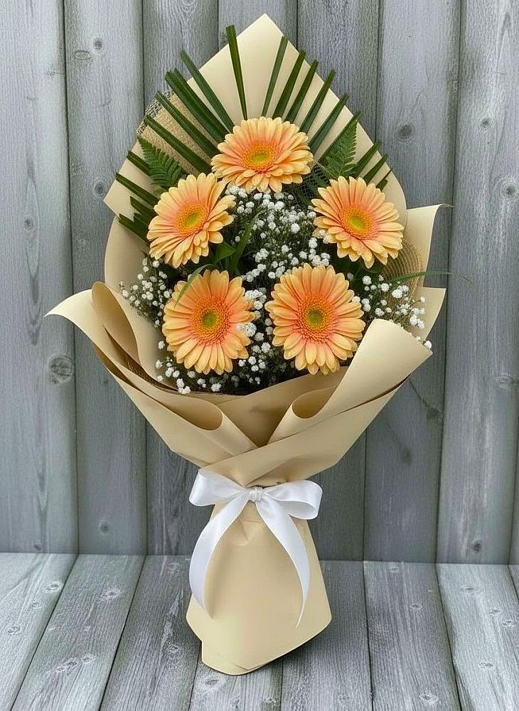 Букет цветов из: Герберы в Мундыбаш