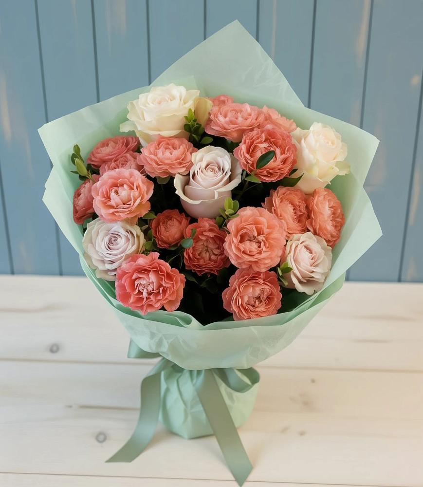 Букет цветов из: Розы в Мундыбаш