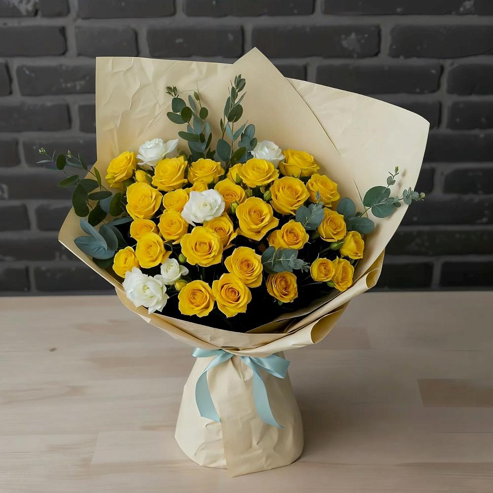 Букет цветов из: Розы в Мундыбаш