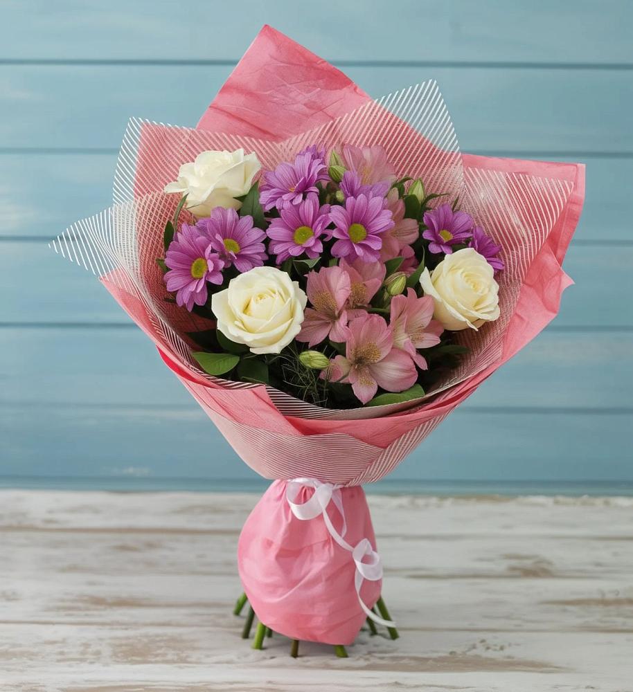 Букет цветов из: Герберы в Мундыбаш