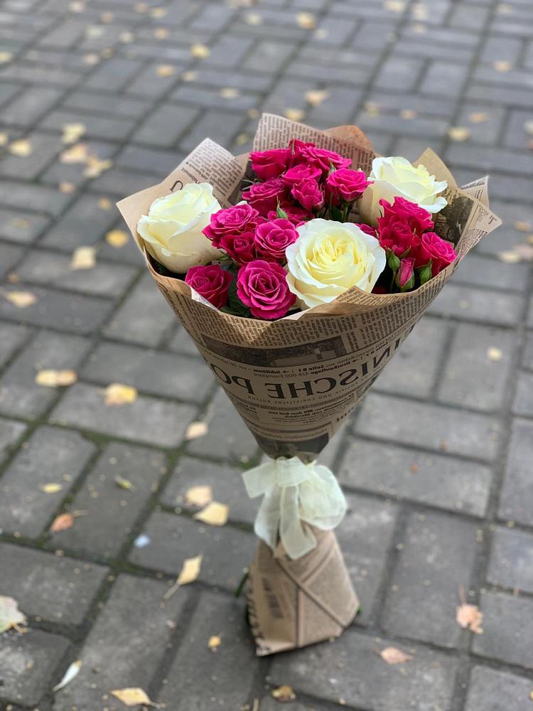 Букет цветов из: Розы в Мундыбаш