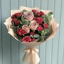 Букет цветов из:  Гвоздики и Розы #REPLACE_PRED# Мундыбаш